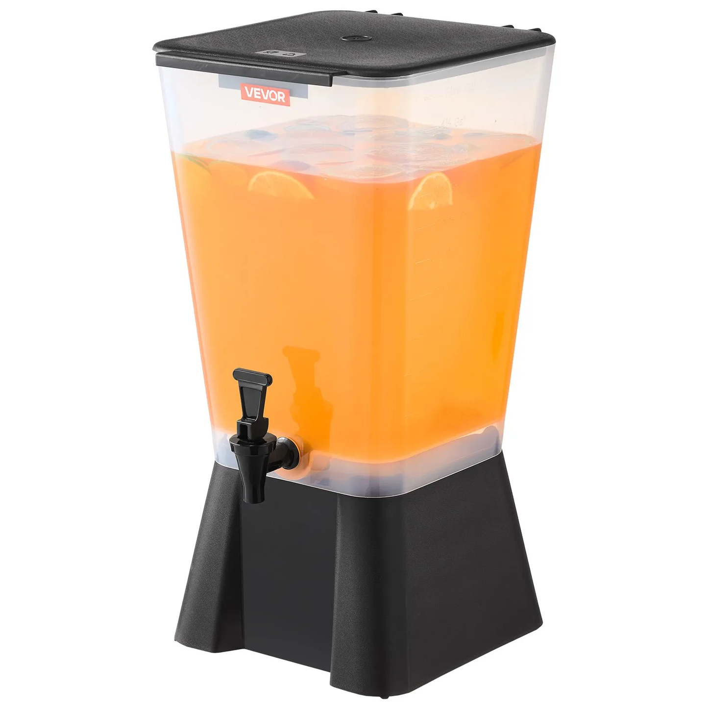 OPen Box VEVOR Beverage Dispenser, 5 Gallon Drink Dispenser, (lid has minor damage),-$40