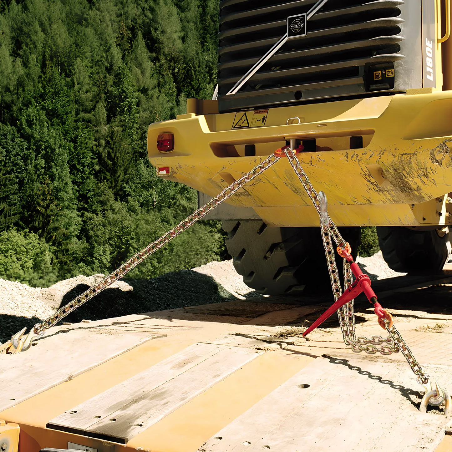 VEVOR G80 Transport Binder Chain, 5/16" x 10.3' 2-Pack Tow Chain with Clevis Grab Hooks,-$40