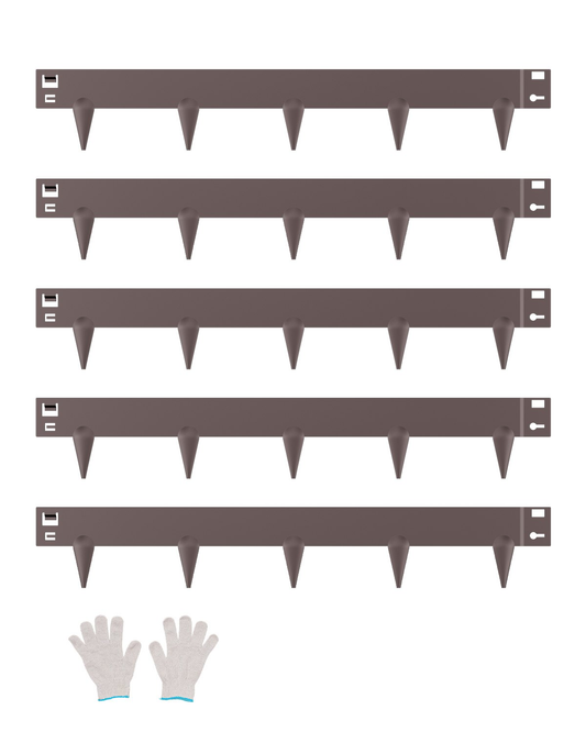 VEVOR Steel Landscape Edging, 5 Packs 39 x 3 in Rust-Resistant Metal Landscape Edging,-$25