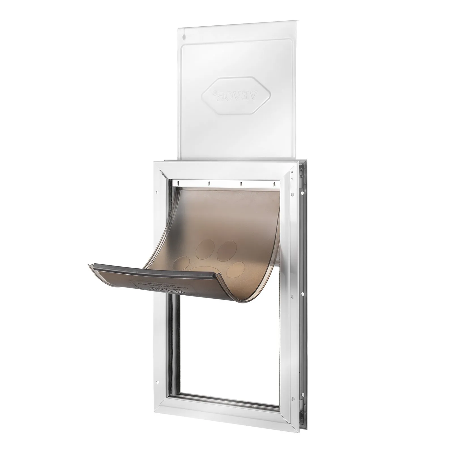 VEVOR Pet Door for Door with Lock and Magnetic Flap System Aluminum Frame Large,-$50