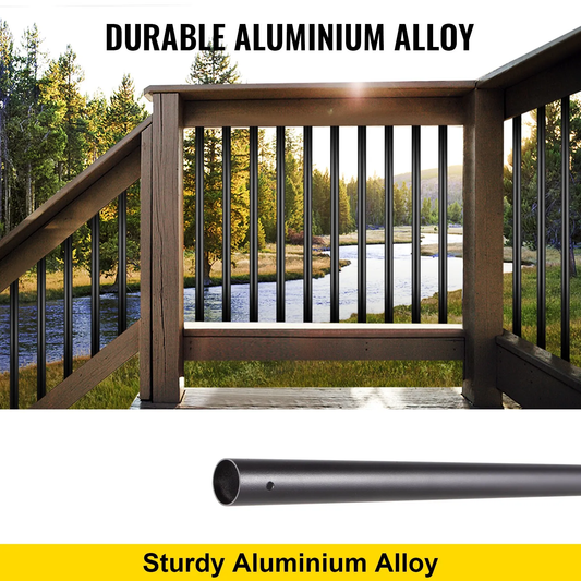 VEVOR Deck Balusters, 101 Pack Metal Deck Spindles, 26"x0.75" Staircase Baluster With Screws,-$100