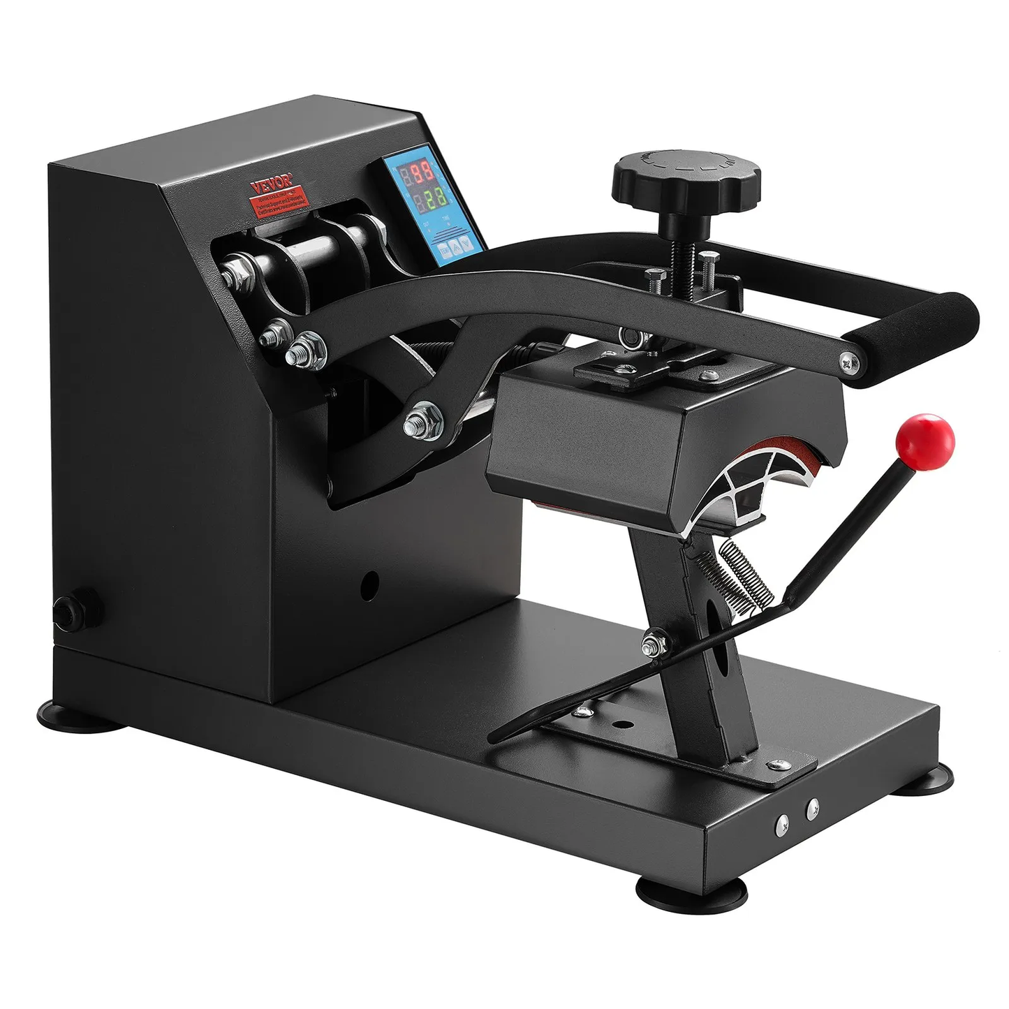 VEVOR Hat Heat Press 5.5 x 3.5 inch Heat Press Machine 600W Professional Heat Press Hat Machine,-$110