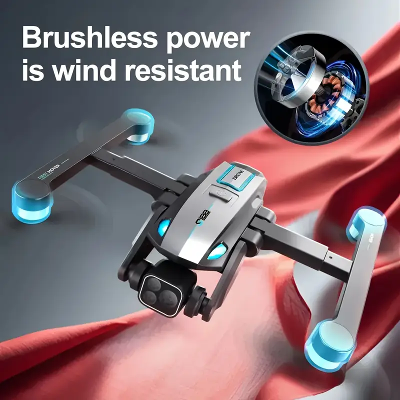 Brand New S188 Mini Foldable Drone – The Ultimate Aerial Photography Companion & Holiday Gift,-$75