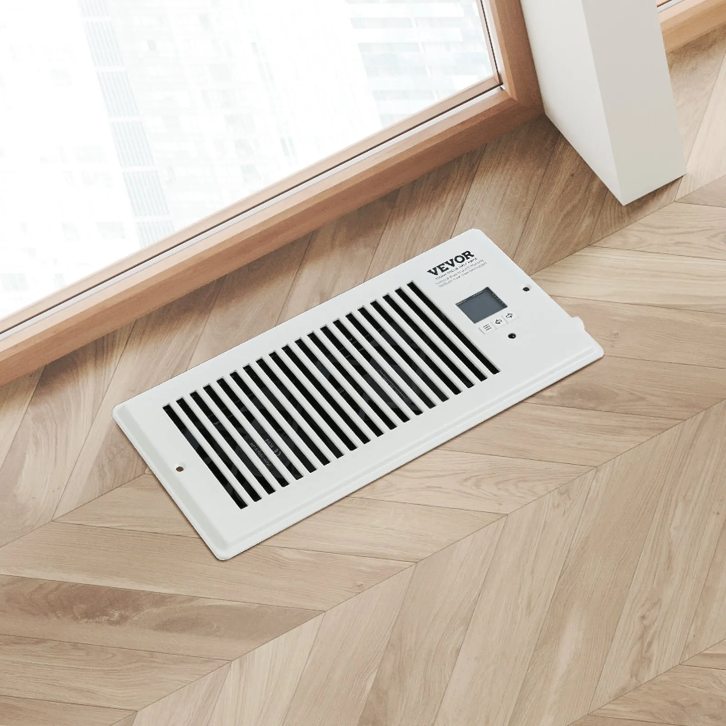 VEVOR Register Booster Fan, Quiet Vent Booster Fan Fits 4” x 10” Register Holes, with Remote Control,-$35