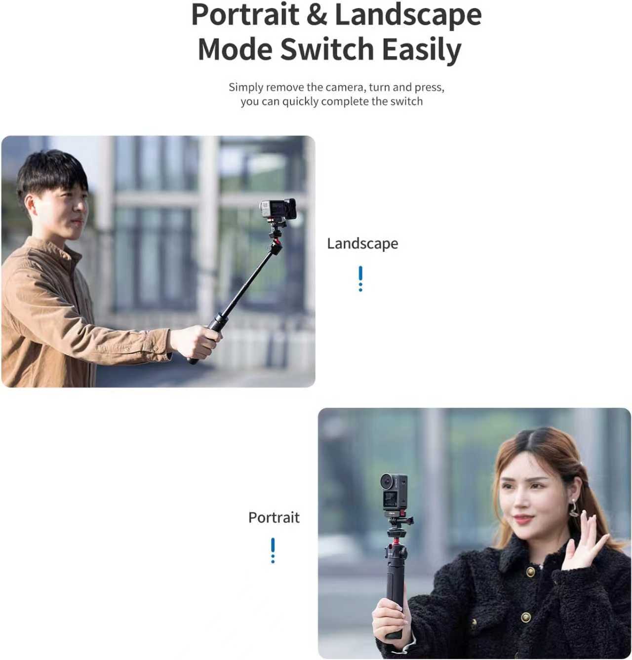 BNIB-ULANZI Battery Door Cover for DJI Action 3 & 4- ULANZI OA-16 Metal Battery Door, Vlog Accessory,-$25