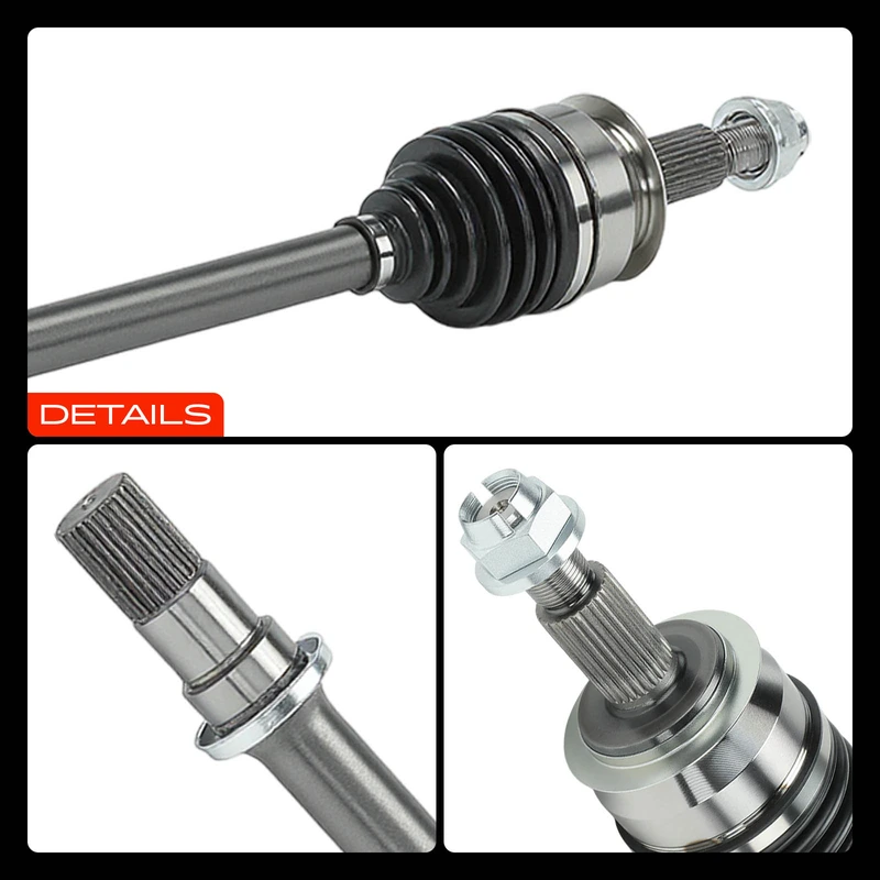 BNIB-2015-2018 Mazda 3 1-Pc CV Axle Assembly Front Passenger Side A-Premium APCVA357,-$120