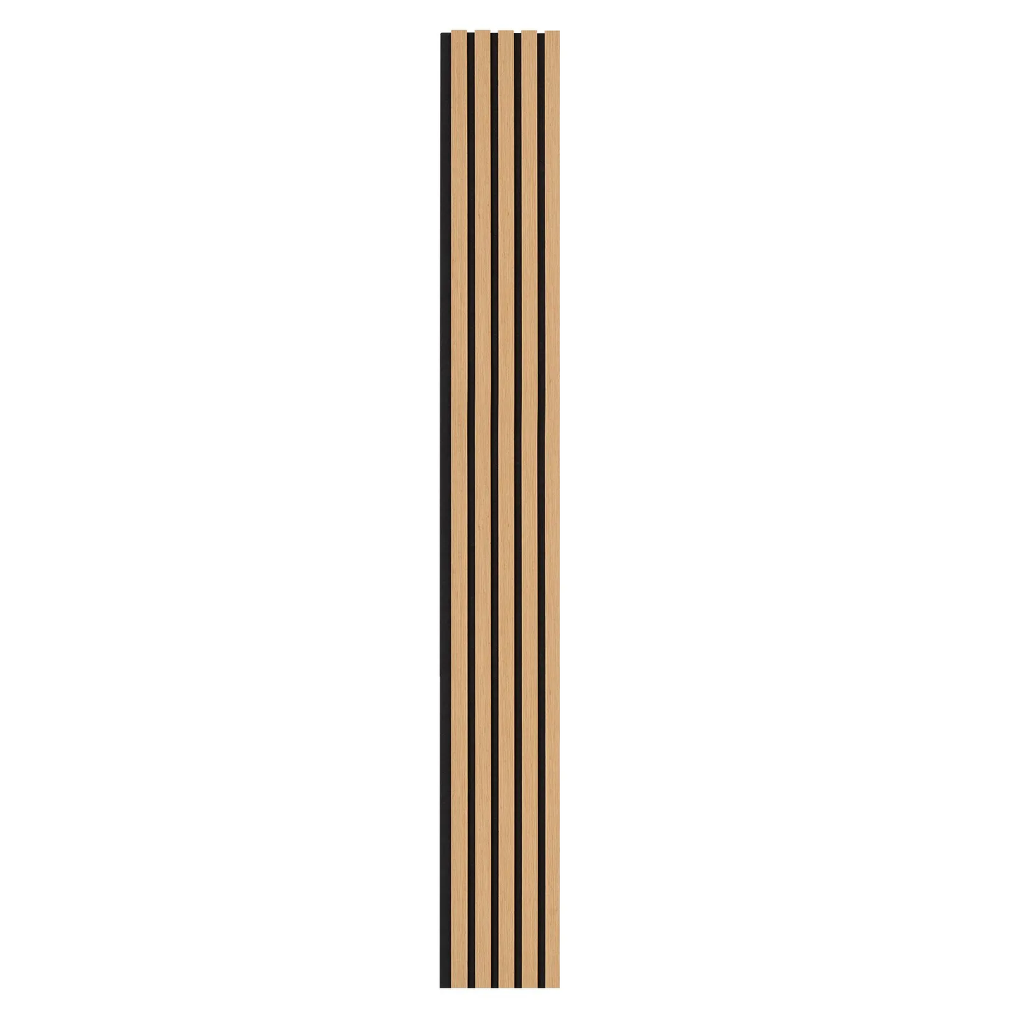 VEVOR Wood Slat Acoustic Panels 7.9 x 94.5 inch for Modern Wall Decor Light Oak,-$70