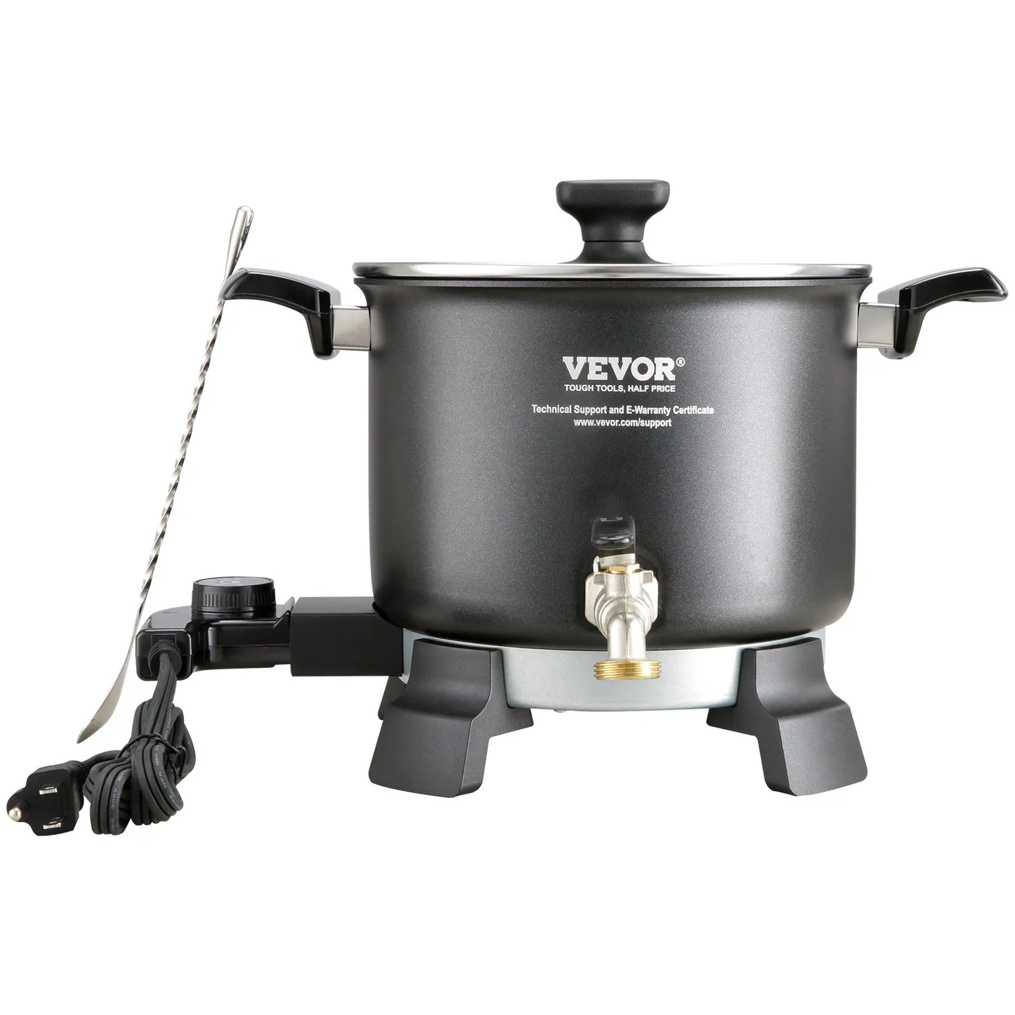 VEVOR 5 L Wax Melter for Candle Making, Large Electric Wax Melting Pot Easy Pour Spout,-$40