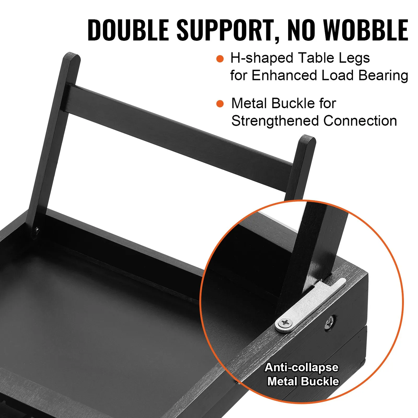 VEVOR Bed Tray Table with Foldable Legs, Bamboo Breakfast Tray for Sofa, Bed, Eating, Snacking, -$20