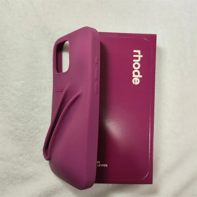BNIB-Rhode Lipstick Phone Case for iPhone (Raspberry Without Lipstick,for iPhone 15 ),-$5