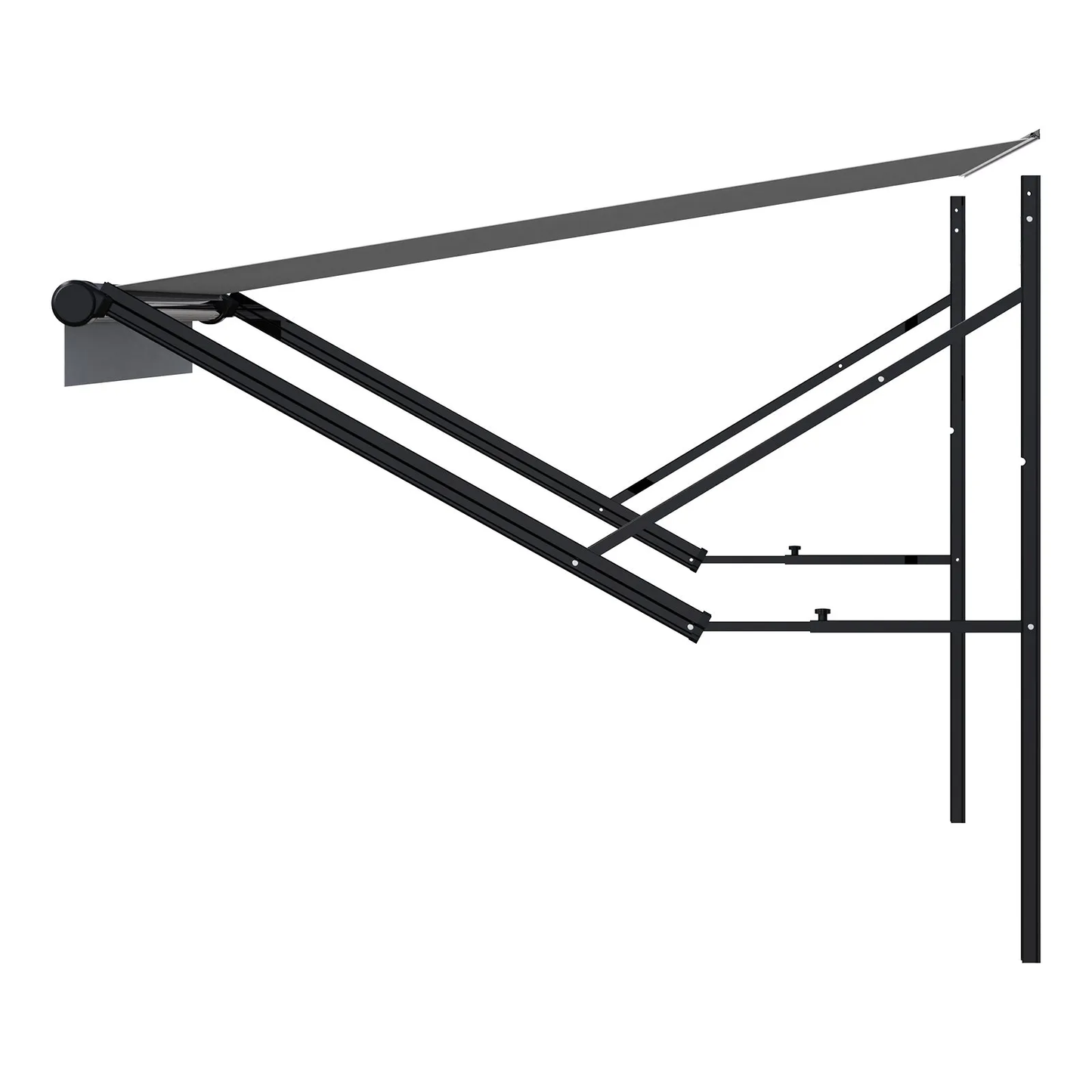 VEVOR Motorized RV Awning Complete Kit, 14' Retractable Awning w/Aluminum Alloy Frame,-$700