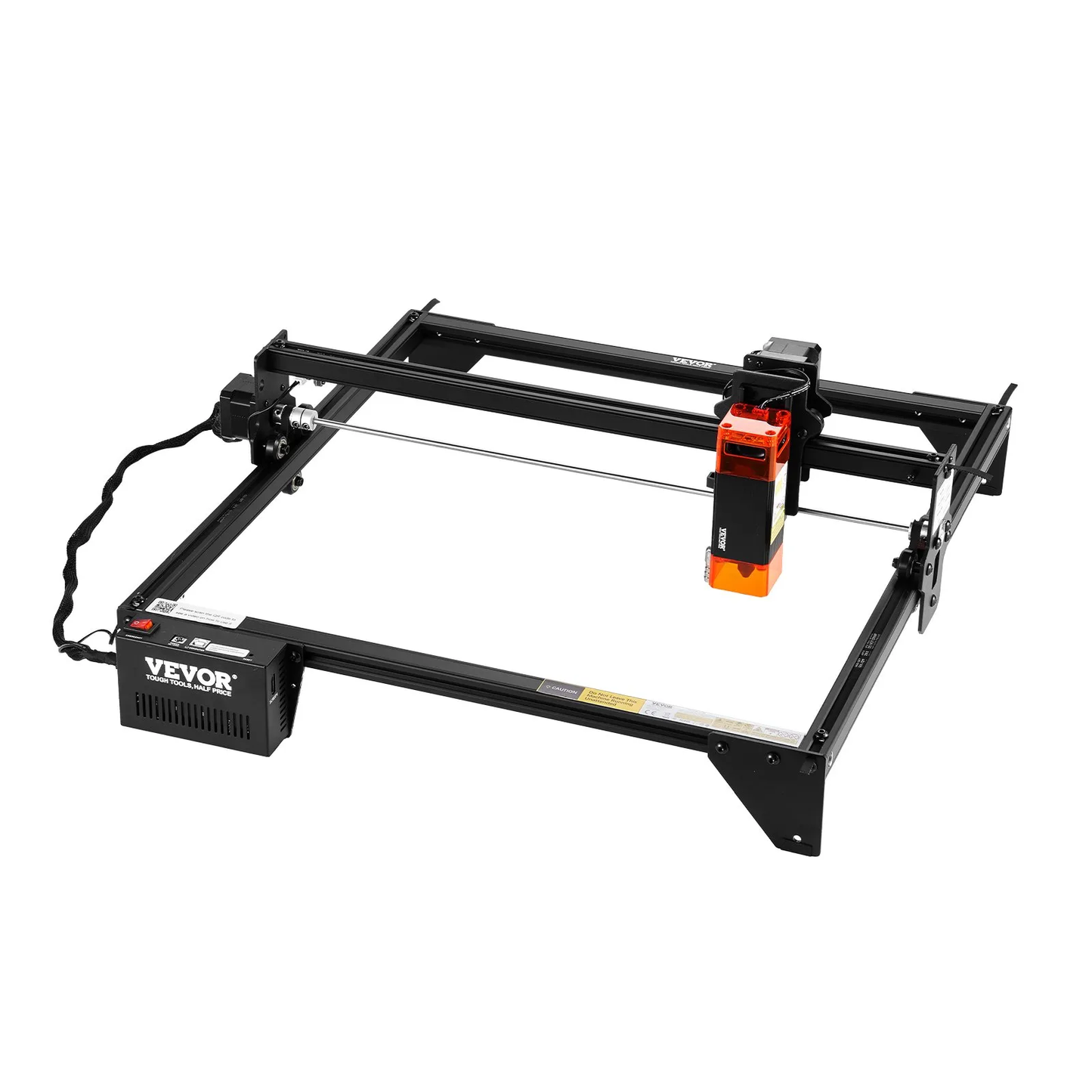 VEVOR Laser Engraver, 5W Output, Laser Engraving Cutter Machine, 14.9 x 15.7 in/38 x 40 cm Working Area,-$180