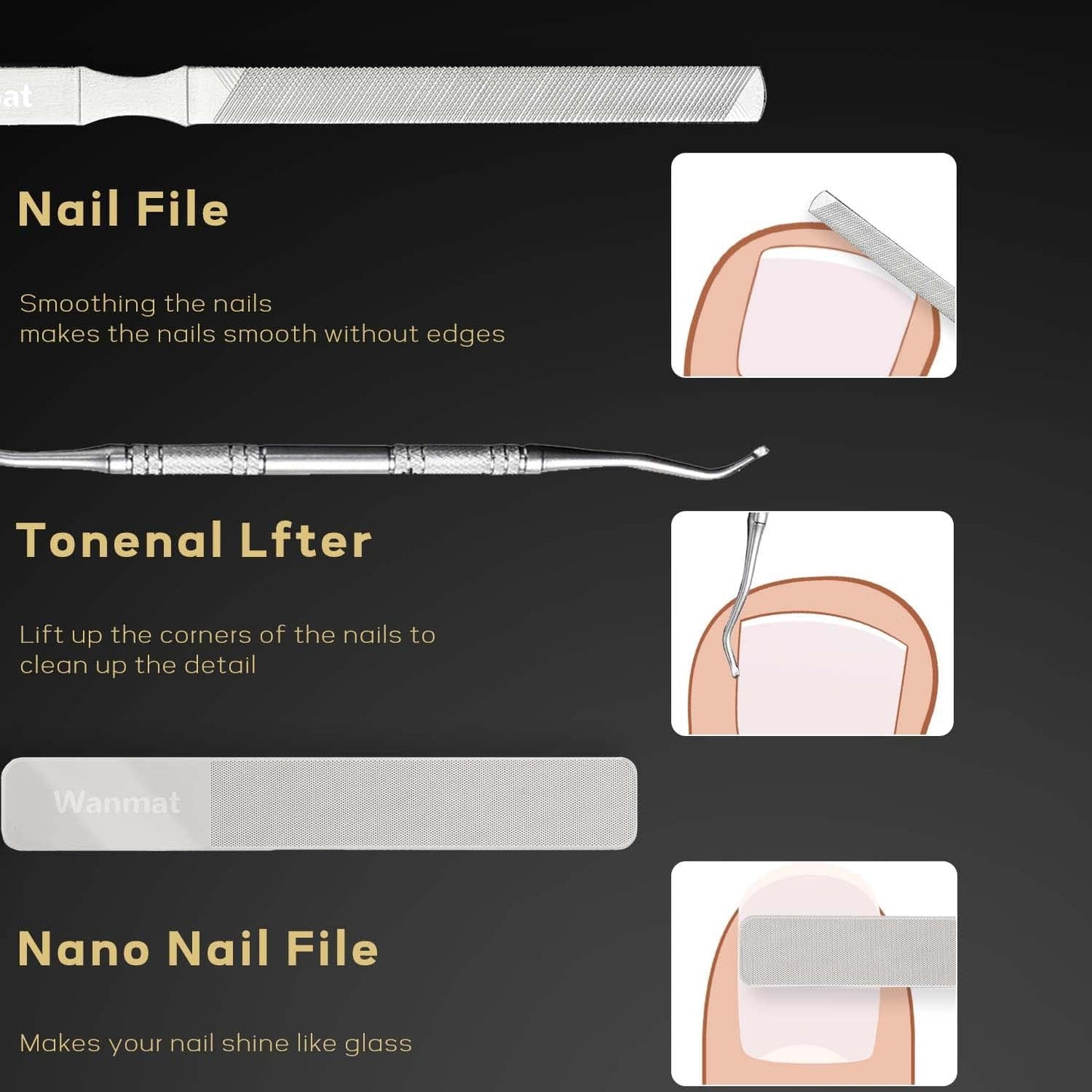 BNIB-Toenail Clippers for Thick Nails, Upgraded Toe Nail Cutter, Professional Finger Nail Clipper,
