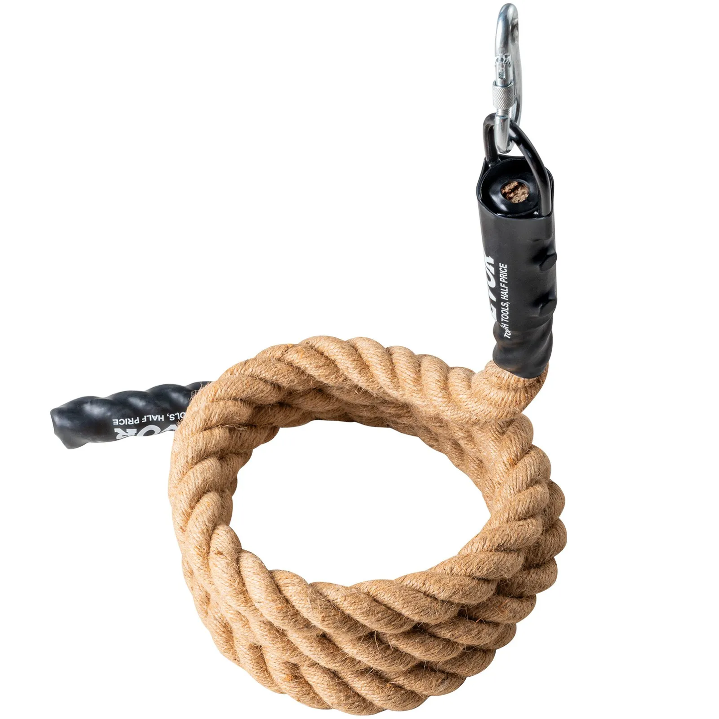 VEVOR Gym Climbing Rope, 1.5" Diameter 10 ft Length Gym Fitness Training Rope, Gym Exercise,-$25