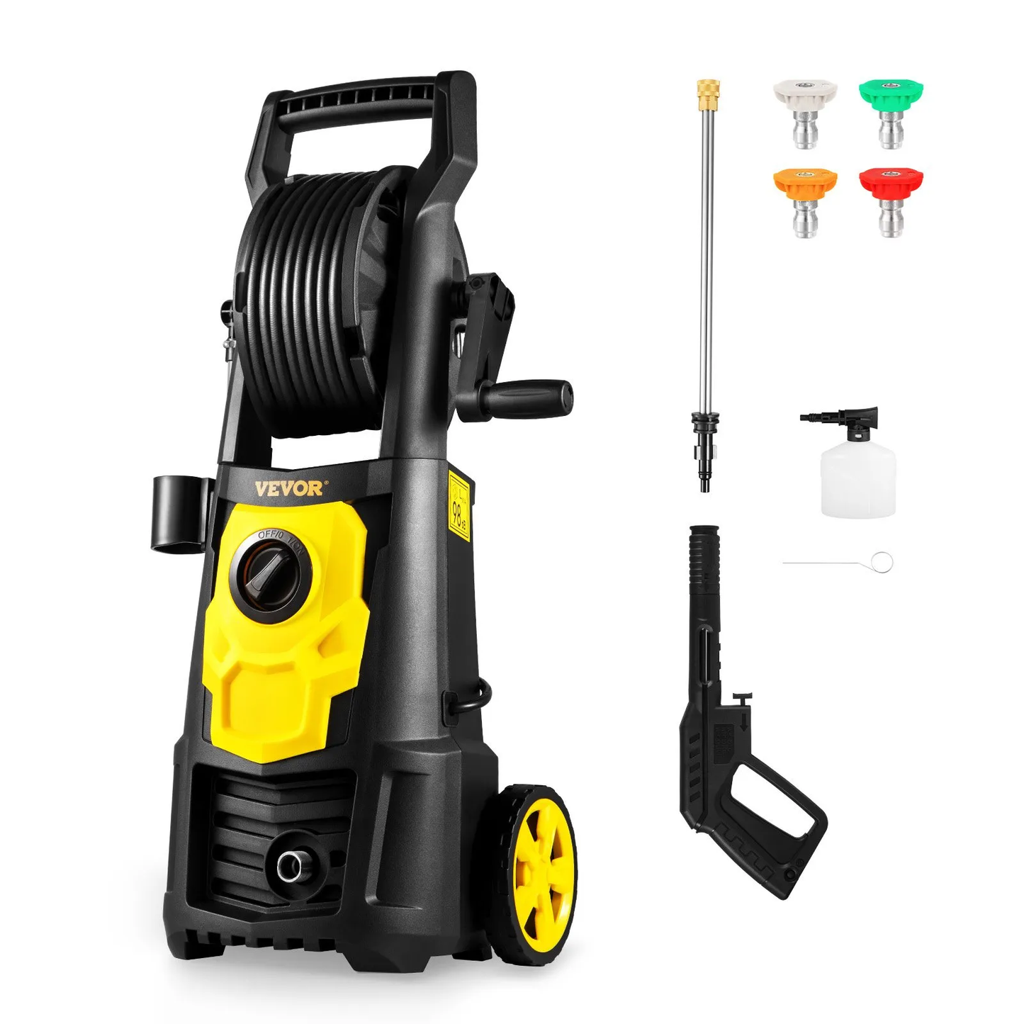 Open Box, 90% new VEVOR Electric Pressure Washer, 2000 PSI, Max. 1.76 GPM Power Washer,-$90