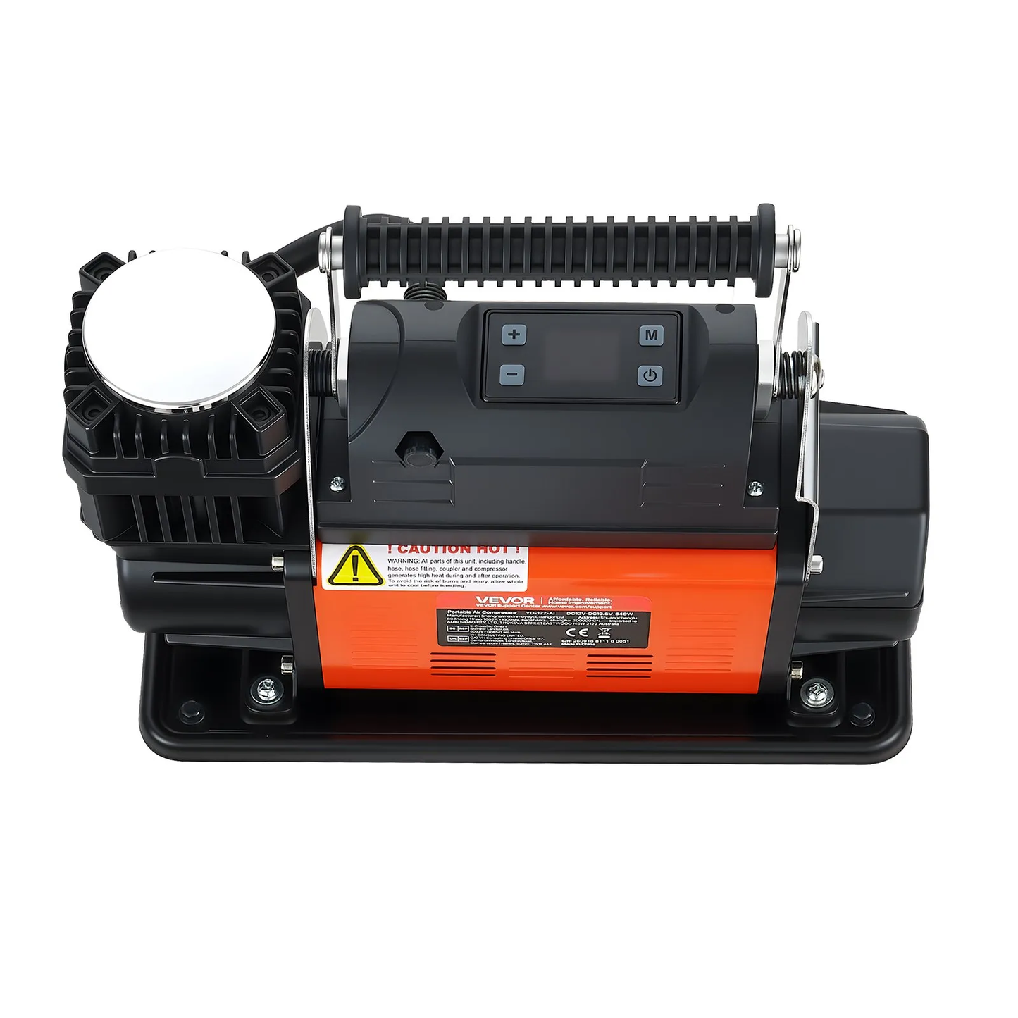 VEVOR 12V Heavy Duty Air Compressor, Auto-Stop Portable Tire Inflator with LCD Digital Display,-$110