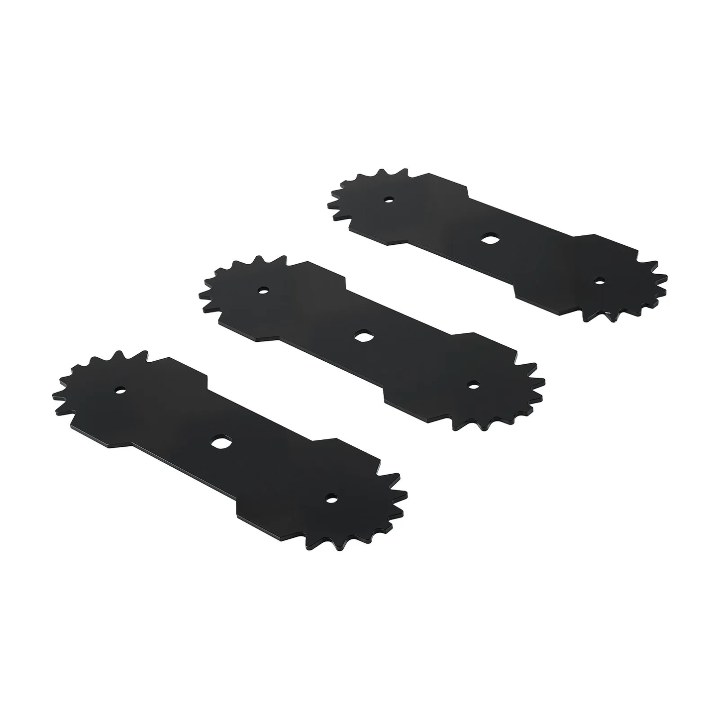 VEVOR Electric Edger Blades, 8.8-inch Length, 3-Pack Replacement Blades, 65Mn High,-$15