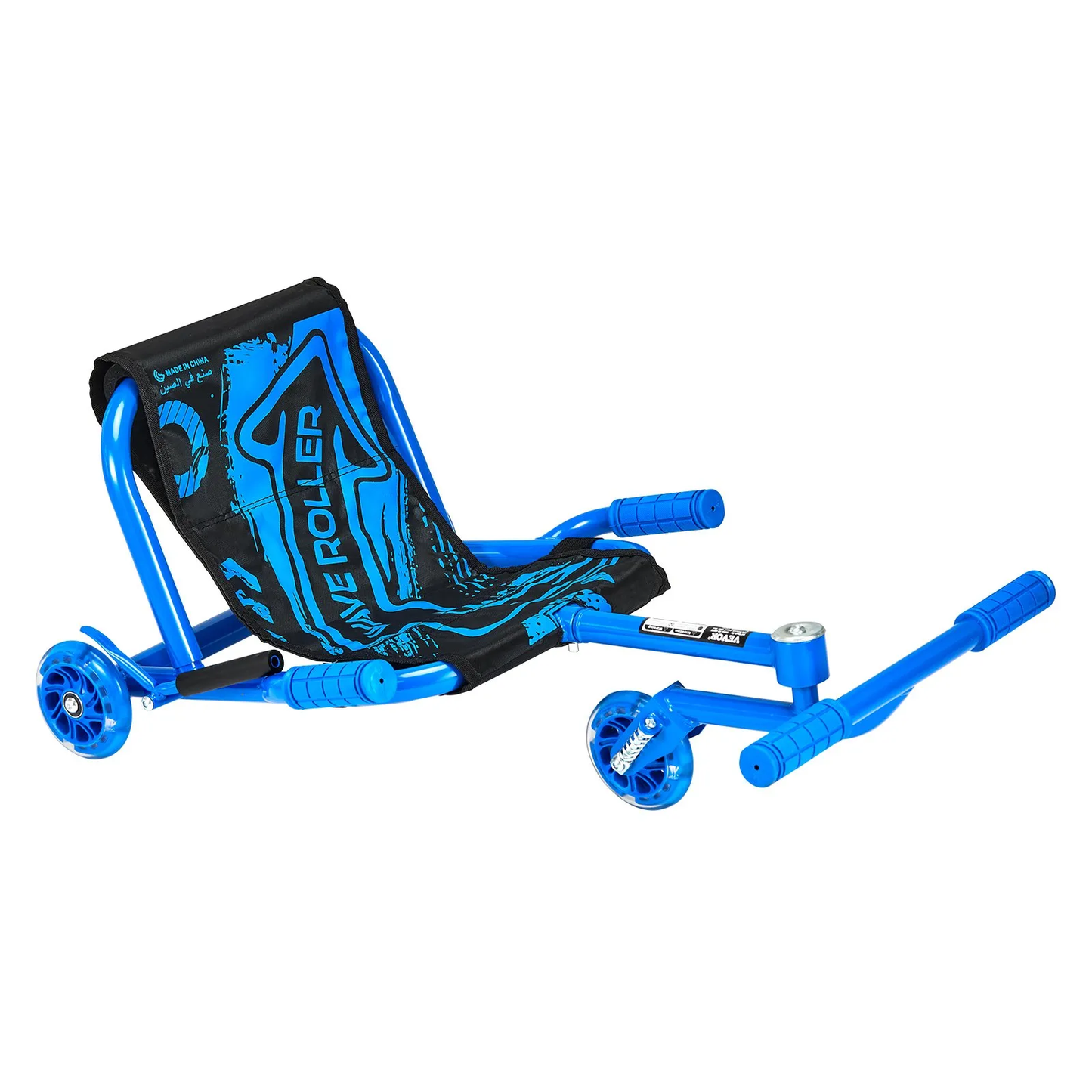 Used Assemble VEVOR Ride on Scooter, Load Capacity of 198 lbs, Swing Side-to-Side , -$20