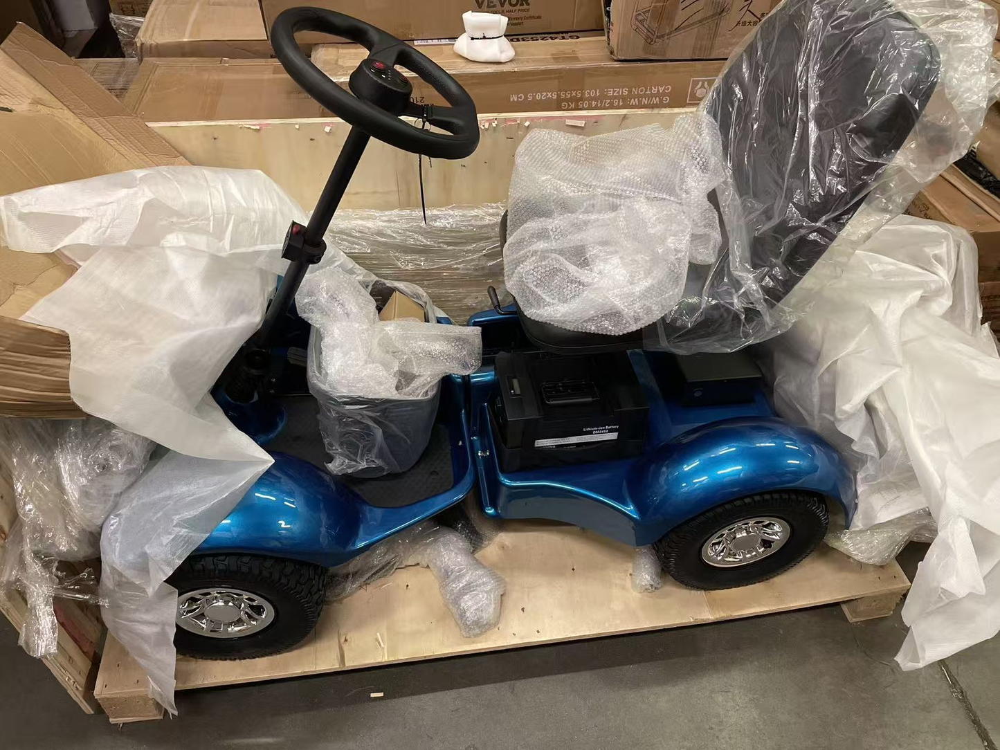 Brand new Go-Rider Electric Golf Buggy, 24V 900W Lithium Battery Golf Cart,CE Certified  ,-$4000