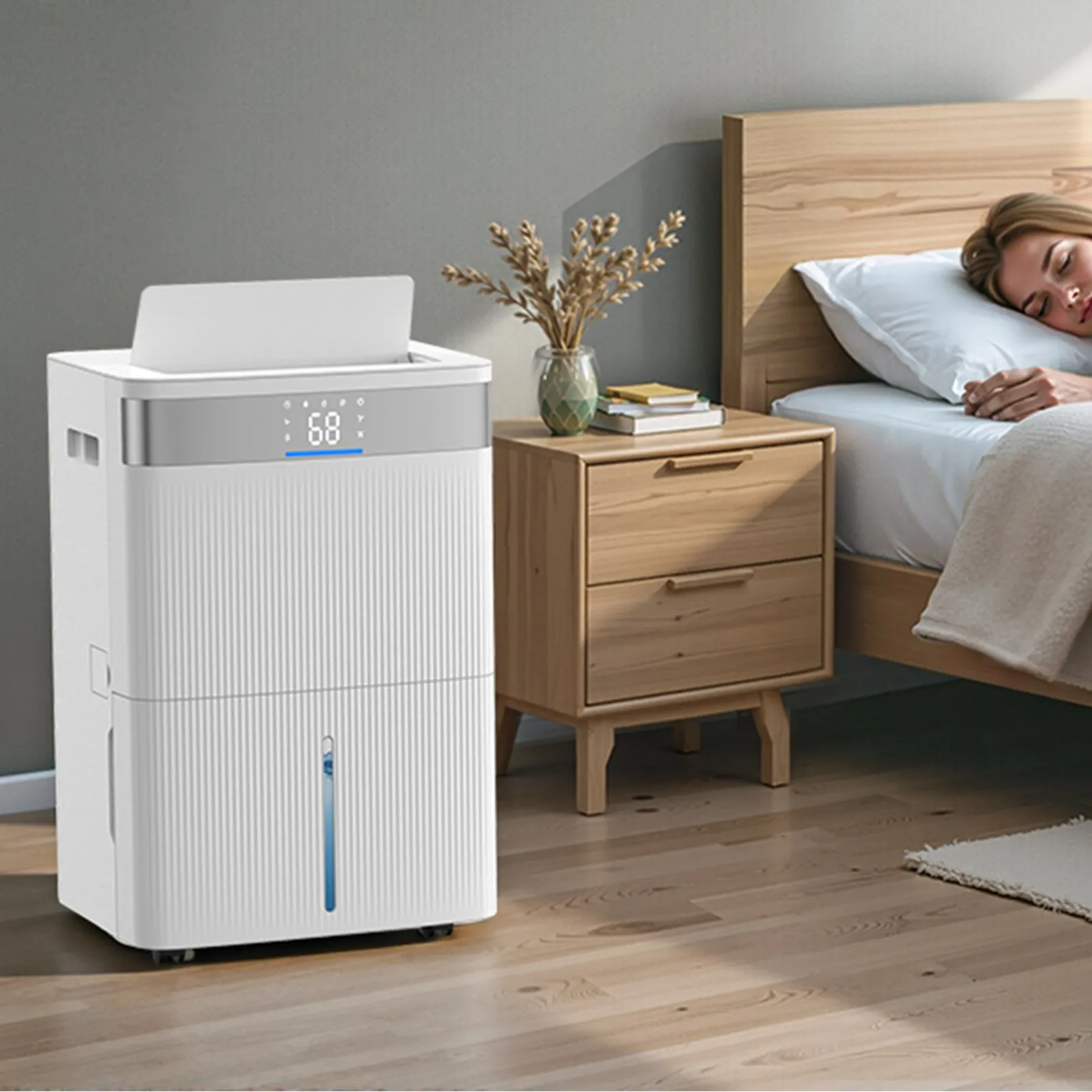 VEVOR 80 Pints Dehumidifier for Home & Basement, Drain Hose for Commercial & Industrial Use,-$180