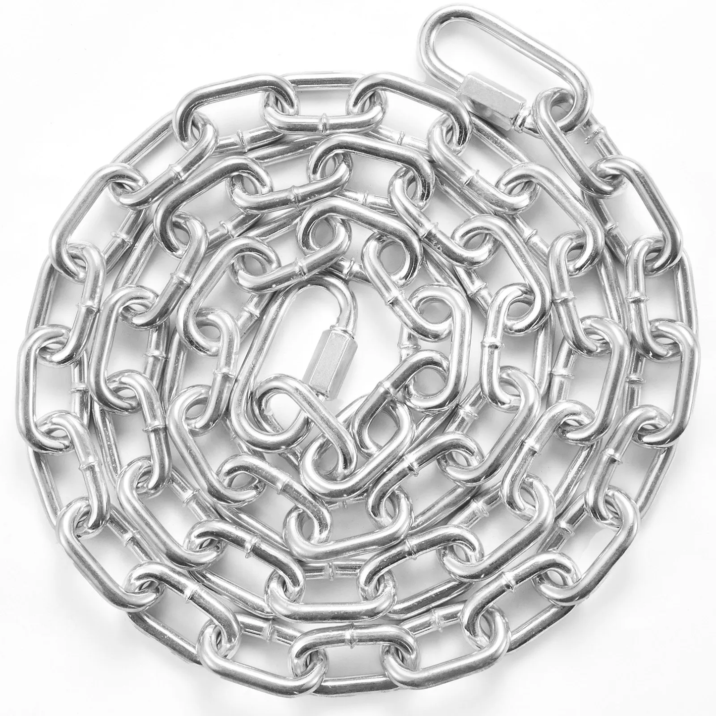 VEVOR Proof Coil Chain, 5/16" x 6', 1980 lbs Safe Working Load, Zinc Plated Proof Tested Coil,-$15