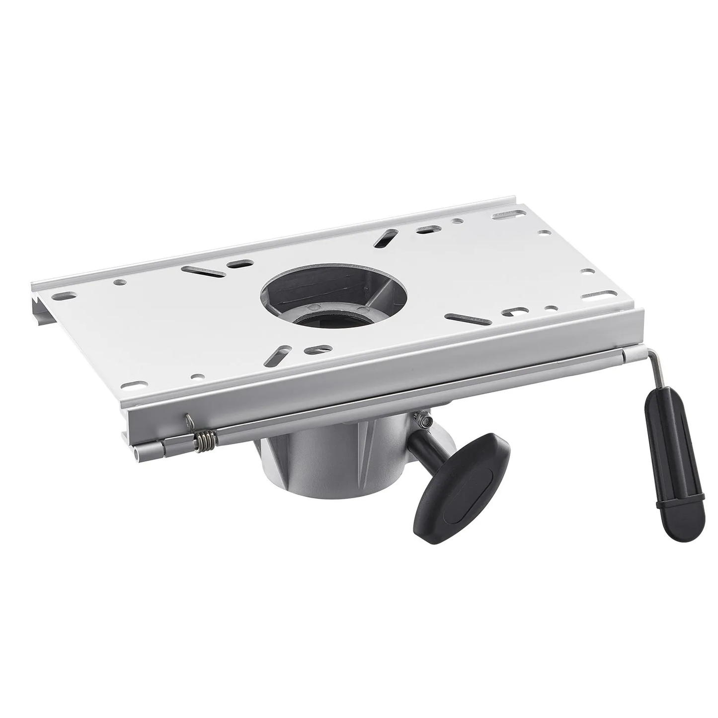 VEVOR Boat Seat Pedestal, Forward & Backward Sliding Adjustment, Aluminum Alloy Boat,-$45