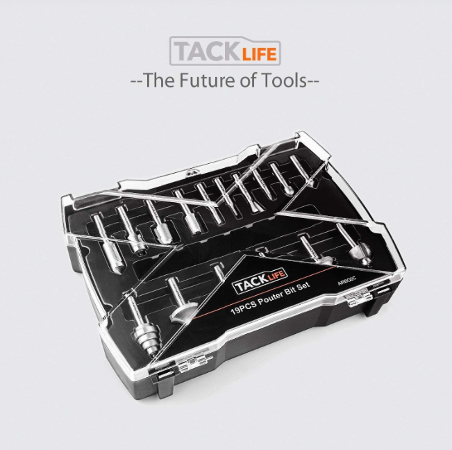 Brand New 16 Piece Router Bit Set, 1/4-Inch Shank,Fits Edging, Trimming, in All Woodworking Projects