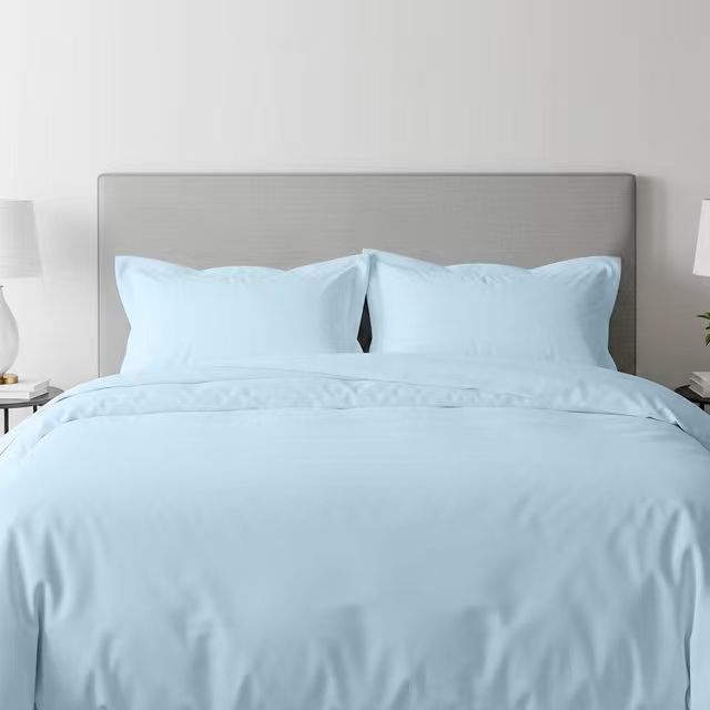 BNIB-3-Piece Queen Duvet Cover Set | 100% Cotton – Soft, Breathable & Durable Bedding Duvet Covers,-$20