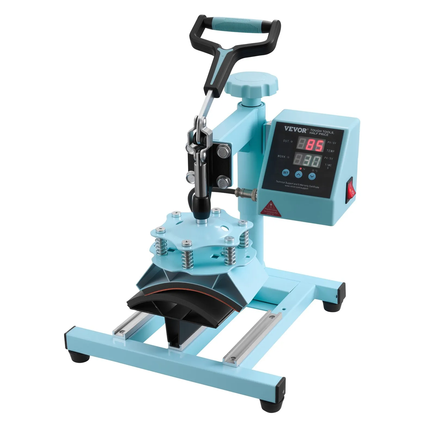 Open Box VEVOR Heat Press Machine, 12 x 15 inch, 2 in 1 Heat Transfer Machine with Hat Press,-$120