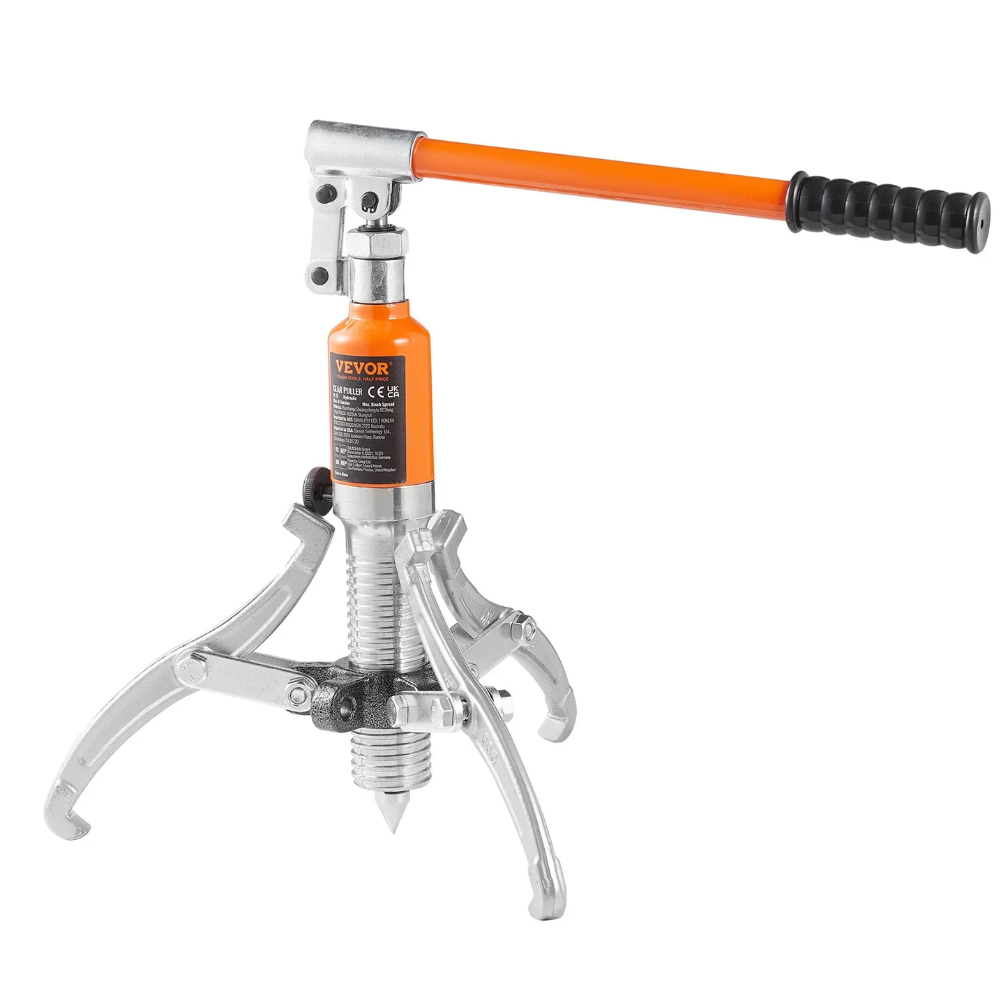 VEVOR Hydraulic Gear Puller, 5 Ton Max Capacity Wheel Bearing Pulling Separator,-$50