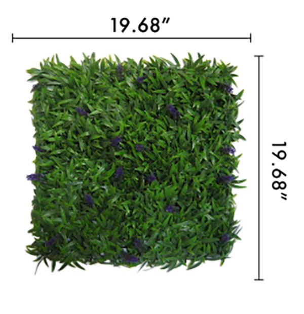 BNIB-Acapulco Panels by GreenSmart Dekor, Set of 4 UV Resistant Artificial Foliage Wall Panels,-$60