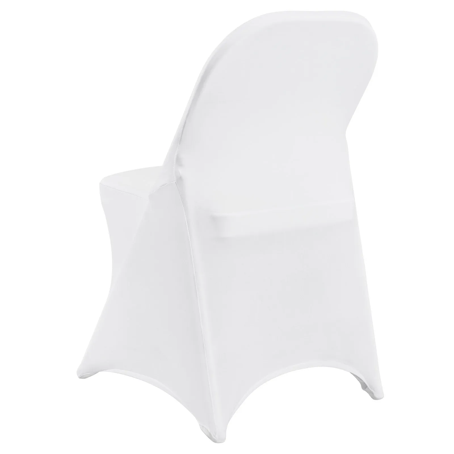 Open Box(Some used)VEVOR Stretch Spandex Folding Chair Covers, Universal Fitted Chair Cover,  (100PCS White)-$100