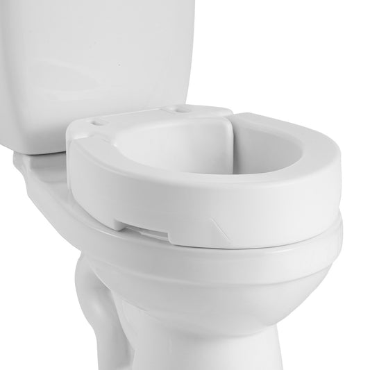 VEVOR Raised Toilet Seat, 300 lbs Load Capacity, 3.5-Inch Lift Height, Commode Elevated Toilet Seat,-$30