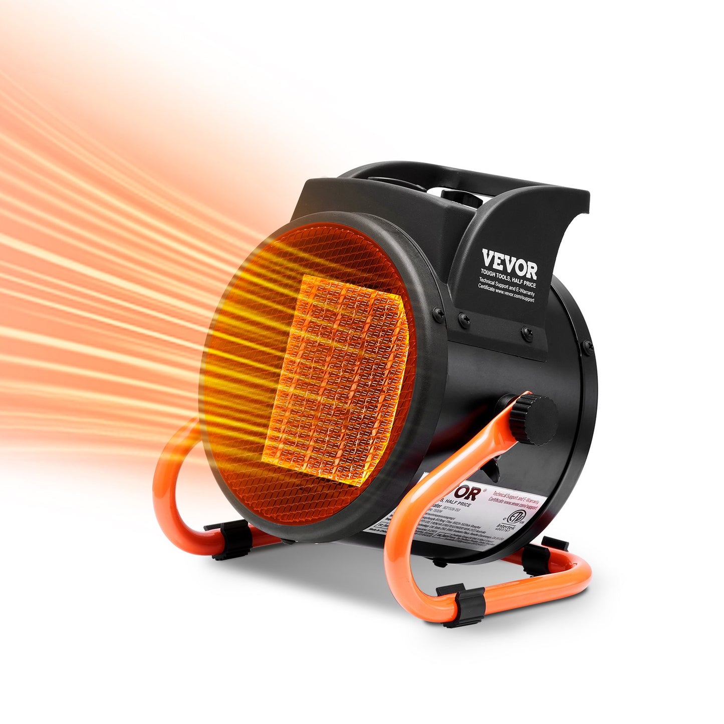 VEVOR Greenhouse Heater, 1500W PTC Fast Heating with Overheat Protection, 3-Speed Setting,-$30