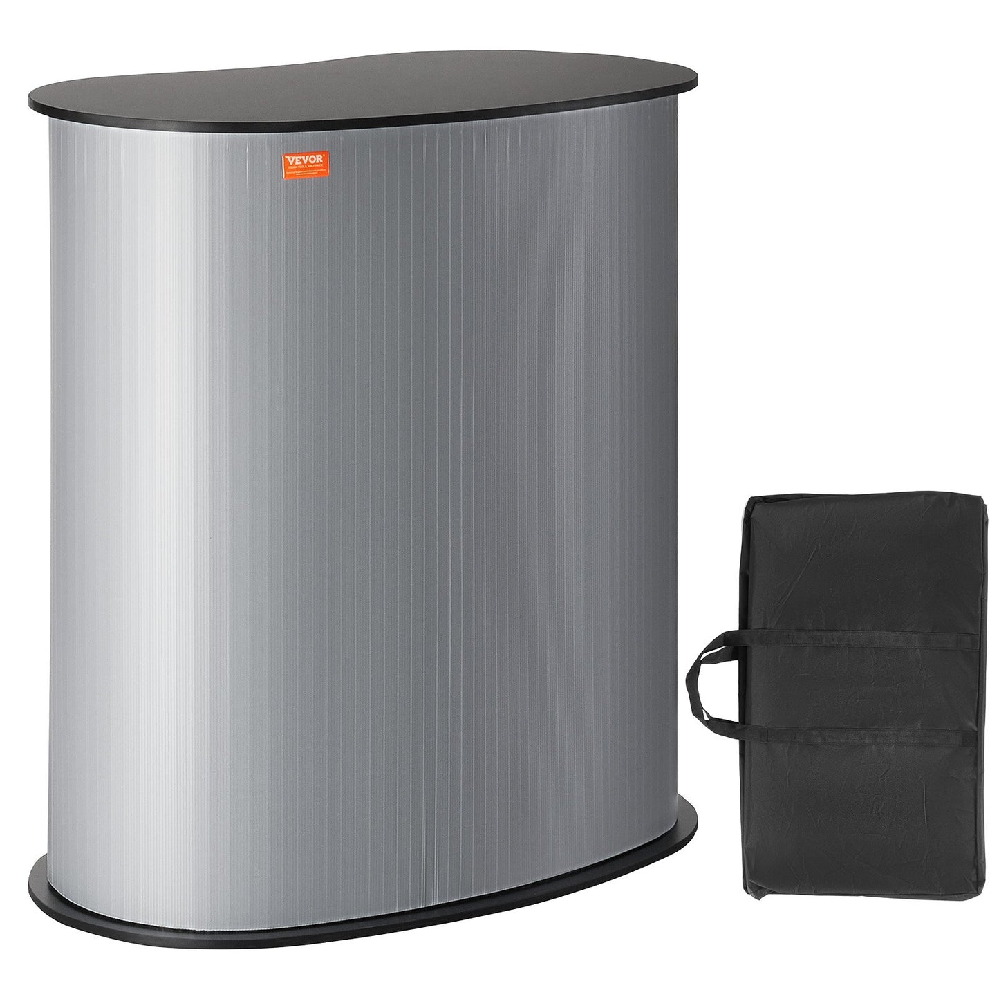 VEVOR Portable Tradeshow Podium Table, 35.43" x 19.29" x 37.01", Display Exhibition Counter Stand,-$80