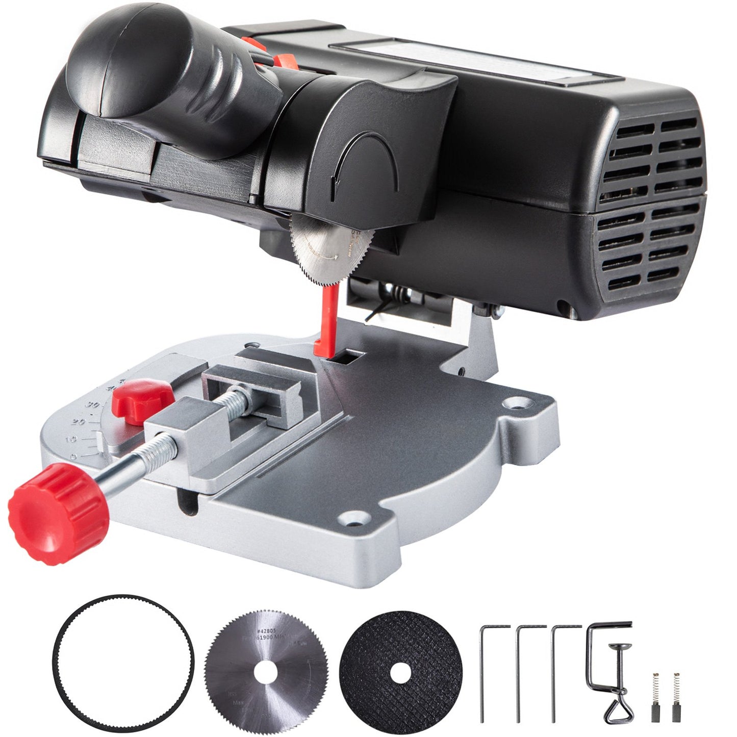 VEVOR Mini Miter Cut-off Chop Saw, Two 2-5/16\" Blade of Steel and Resin with 1/2inch Cutting Depth,-$40