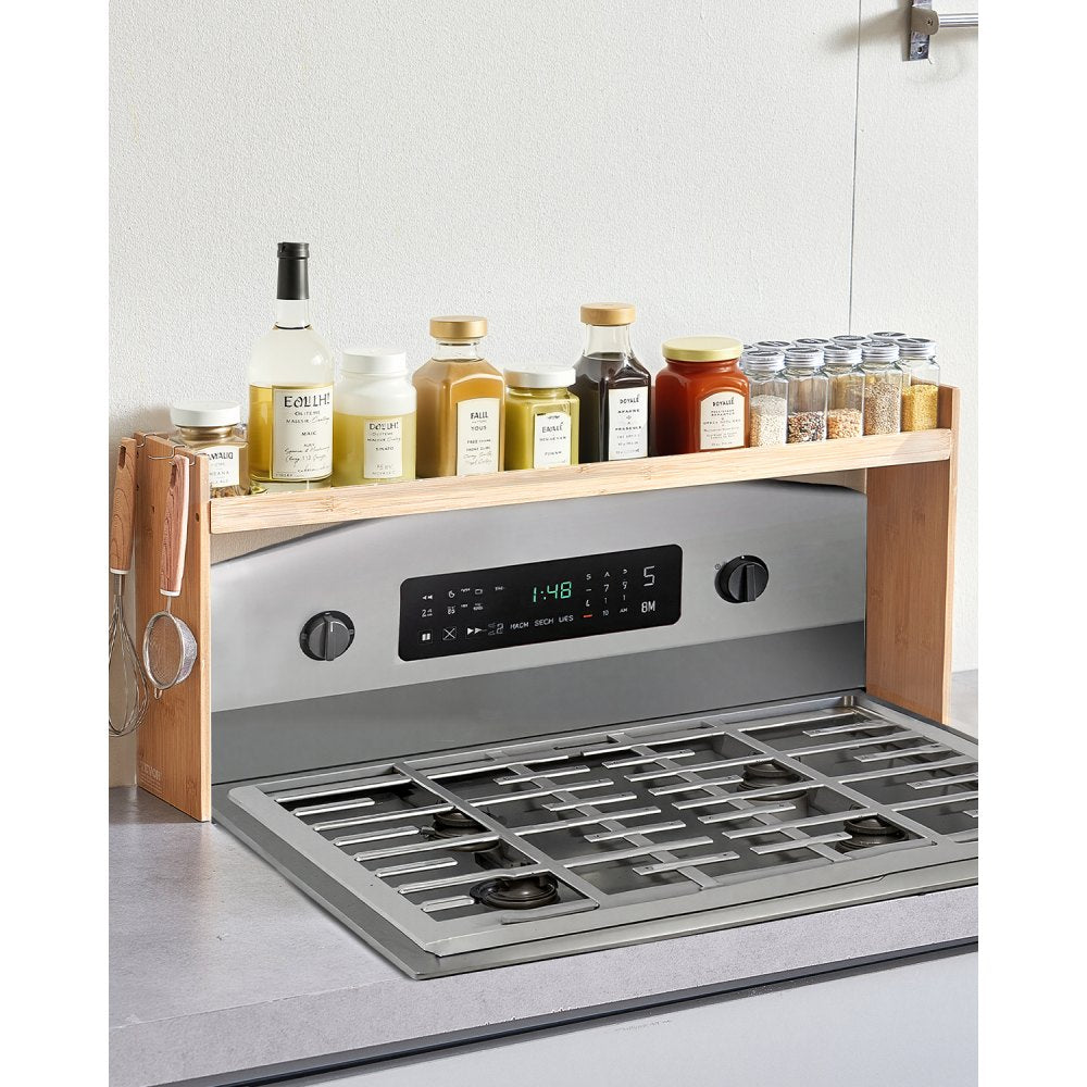 VEVOR Over the Stove Shelf, Over Stove Spice Shelf for Kitchen Stove Top, Seasoning Shelves,-$20