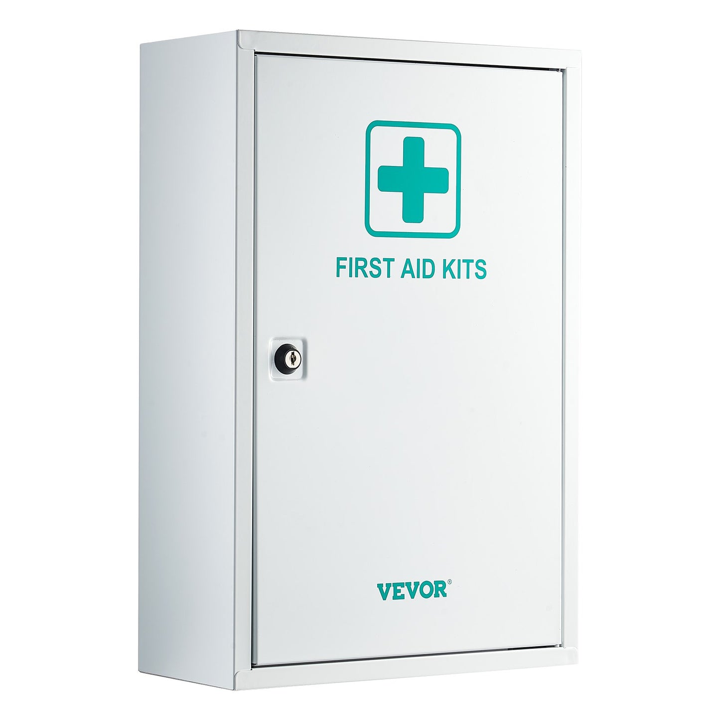 VEVOR 3-Shelf First Aid Cabinet, 1000 Pieces, Large Capacity First Aid Kit, Wall Mounted Cabinet,-$70