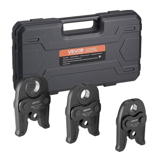 VEVOR VMP Press Jaws, 3PCS Pressing Jaws 1/2", 3/4" & 1" - Compatible with Megapress Carbon,-$210