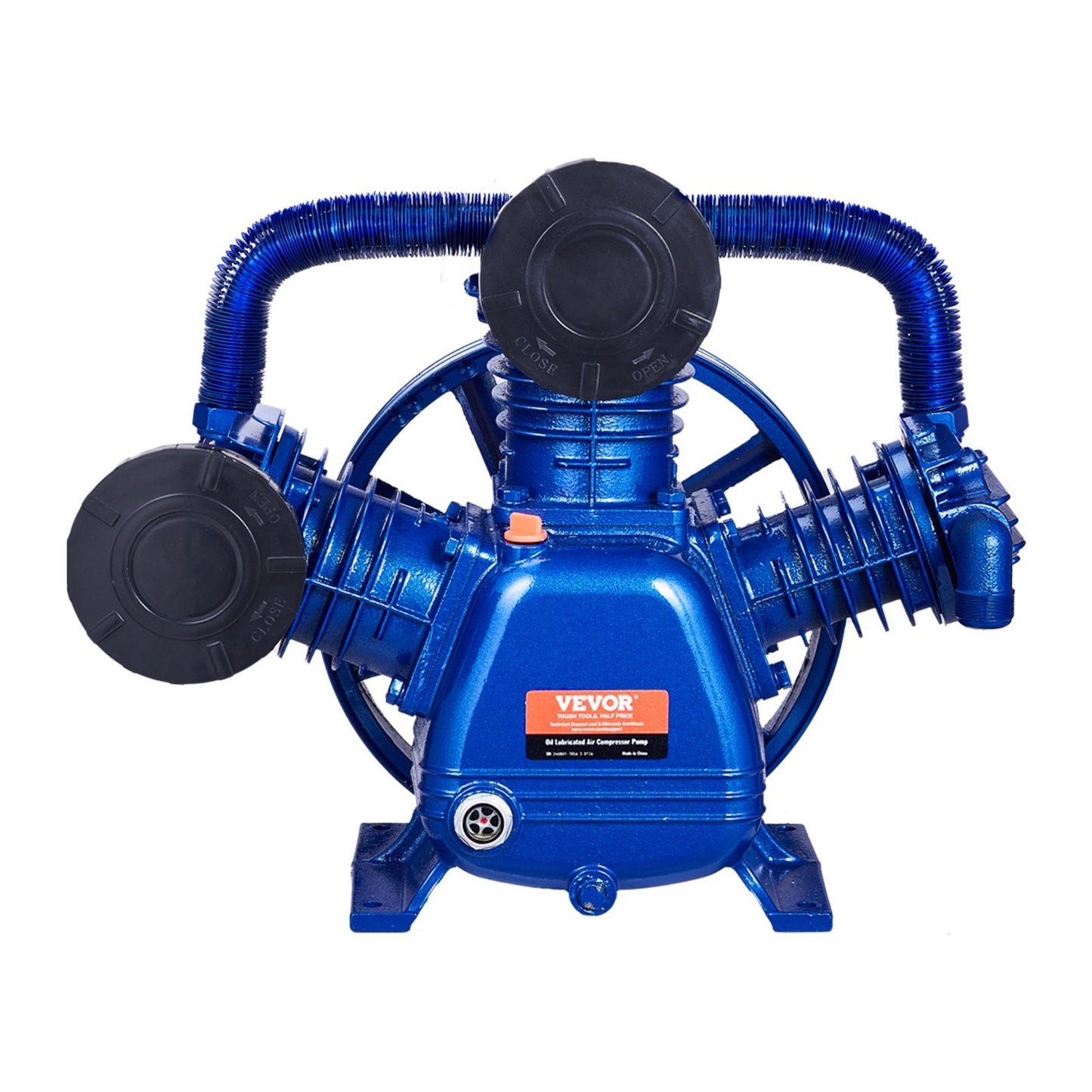 VEVOR Air Compressor Pump Head, 10HP 17.5CFM @ 90PSI, 3-Cylinder Oil Lubricated Air,-$185
