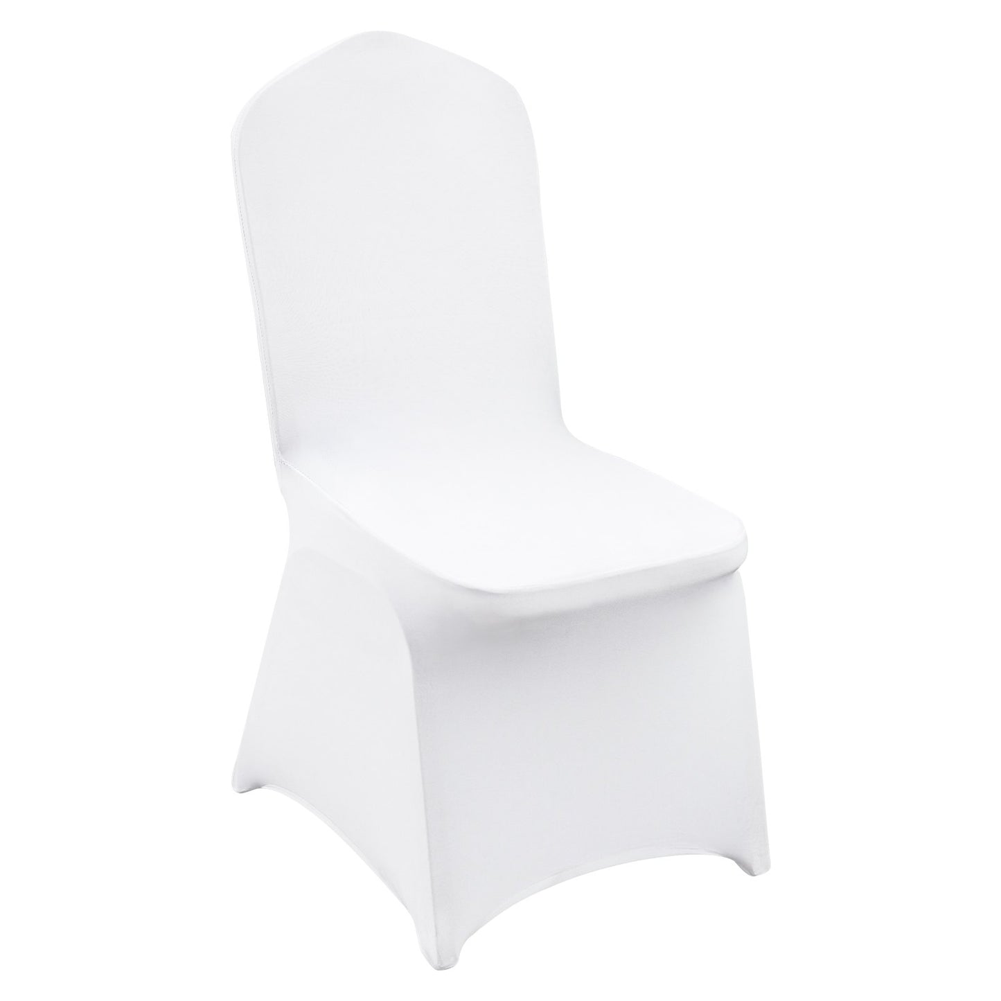 VEVOR Stretch Spandex Folding Chair Covers, Universal Fitted Chair Cover, Removable(30PCS White)-$45