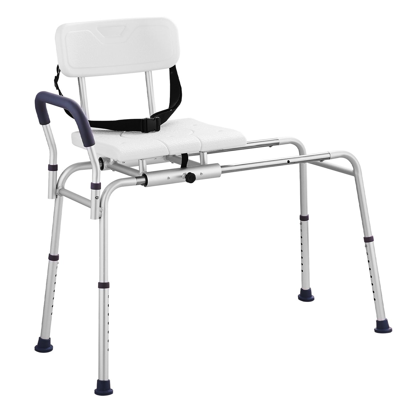 VEVOR Sliding Tub Transfer Bench, Height Adjustable Bathtub Transfer Bench with Cut‑Out Seat,-$75