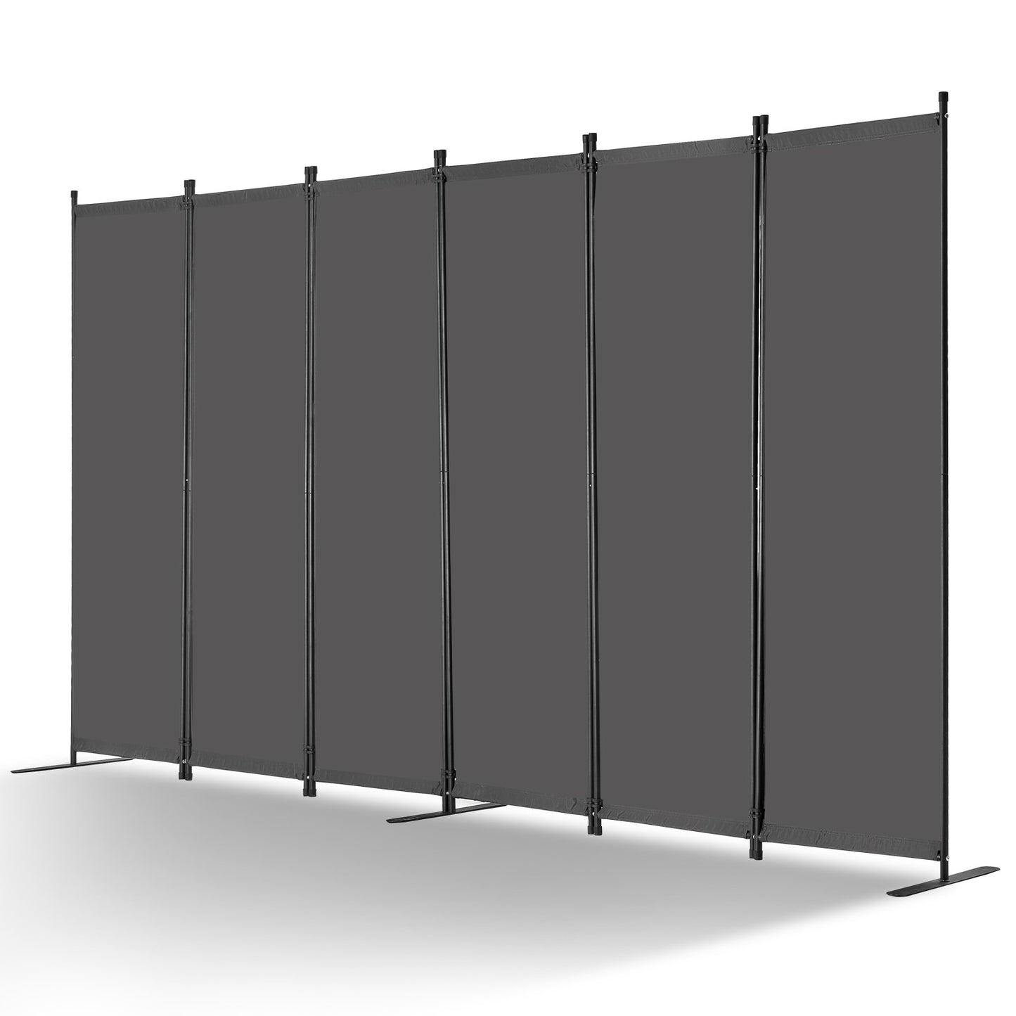 VEVOR Room Divider, 6 Panels Room Divider, Folding Privacy Screen and Portable,-$55