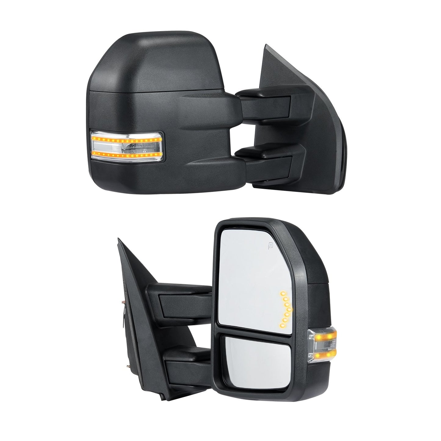 VEVOR Towing Mirrors, Left & Right Pair Set for 2015-2018 Ford F150, Power Heated with Signal Light,-$250