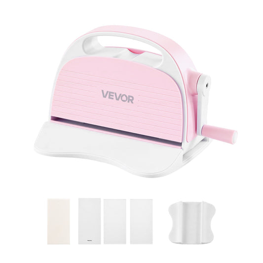 VEVOR Manual Die Cutting and Embossing Machine, 3" Opening, Portable Die Cut Machine with Cutting Plates,-$30
