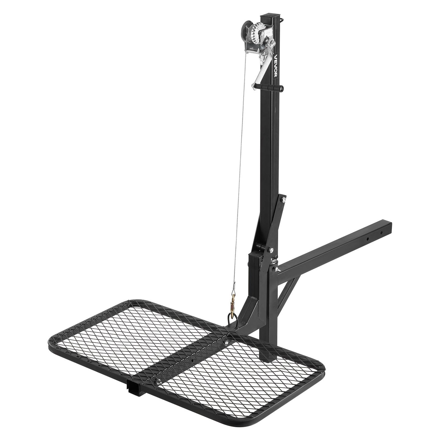 VEVOR Hitch Deer Hoist with Lifting System Platform, 300 lbs Load Capacity, Game Hoist Winch Lift,-$110