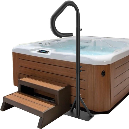 VEVOR Hot Tub Handrail, 360 Rotatable Spa Side Handrail with 48"-63" Adjustable Height,-$70