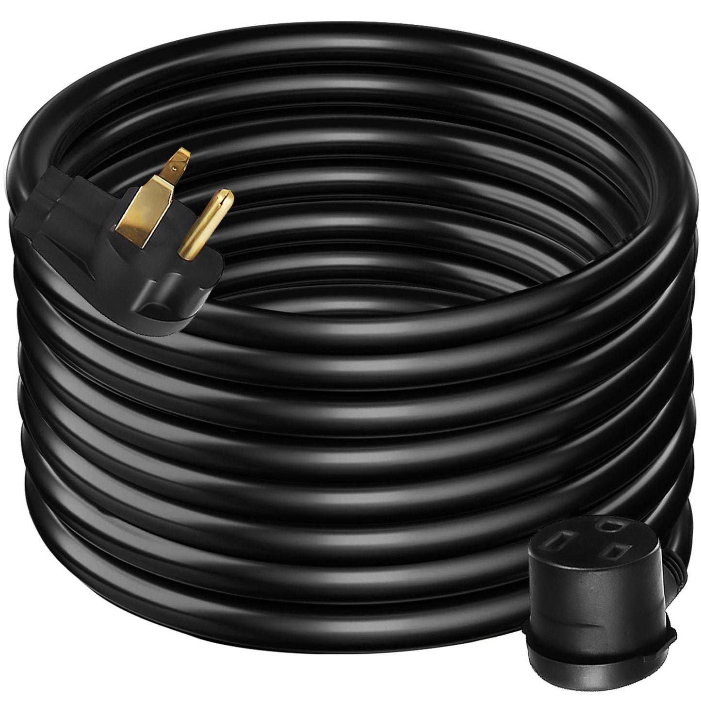 VEVOR Welder Extension Cord, 30 Amp 50 ft, NEMA 6-50P, 10/3 AWG, 250V, 7500W Heavy Duty Welder Cable