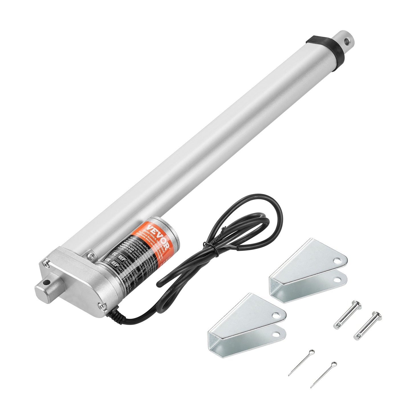 VEVOR Linear Actuator 12V, 12 Inch High Speed 0.55"/s Linear Actuator, 220lbs/1000N Linear Motion Actuator,-$30