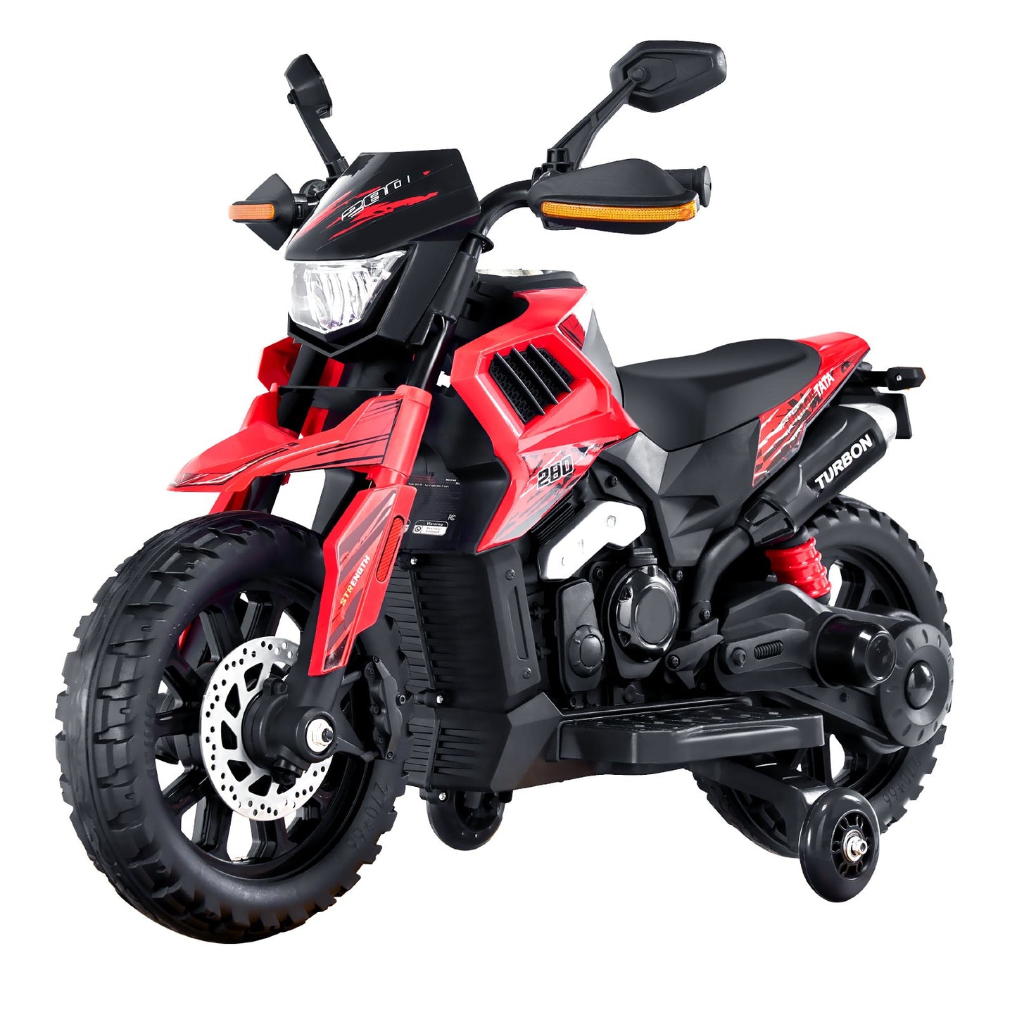 VEVOR Kids Ride On Motorcycle, 12V Battery Powered Electric Motorcycle with Speed Up to 3mph,-$90